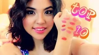My Top 10 Fav Spring/Summer Lipsticks!