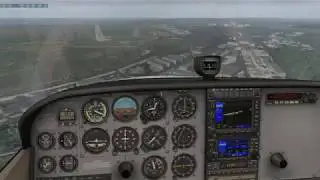 C 172SP LUKK Landing X-plane 11