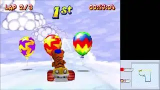 Let's Play Diddy Kong Racing DS Part 3: Item Strategy VS Random Items