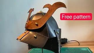 No.18 Free pattern - Making Samurai helmet