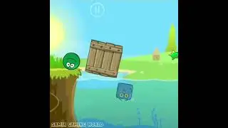 Red Ball 4 green ball push square in water Level 10