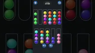 Ball Sort by Infinite Joy: Levels 21164, 21165, 21166
