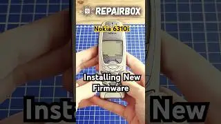 Nokia 6310i - Software Update via JAF Box  #repair #nokia #6310i #retro #gsm