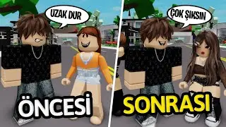 ÇİRKİN OLUP SONRADAN GÜZELLEŞTİM ROBLOX BROOKHAVEN🏡RP