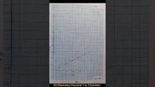 XII Chemistry Practical 1 to 5 Solution