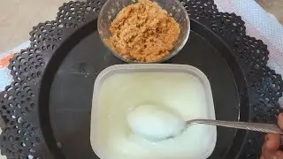 طريقه عمل السمنه البلدى من وش اللبن 👌وهنطلع أجمل مورته #السمن_البلدى #مورته #اكله فى السريع مع دودو