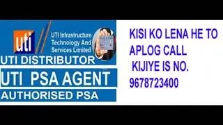 UTI PSA Distributor & Agent