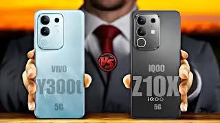 Vivo Y300t 5G vs IQOO Z10x 5G ⚡⚡ | Mobile Comparison Video @Thepmtech