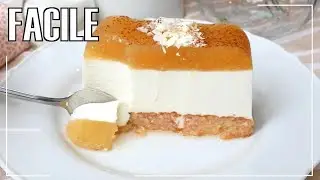 La tarte la plus gourmande et facile, sans four ! Avec compote de pommes
