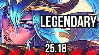 VAYNE vs YONE (TOP) | Legendary, 18/4/5 | EUW Master | 25.18
