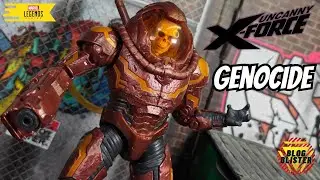 Marvel Legends Nemesis Genocide BAF Uncanny X-Force Reseña Review En Español
