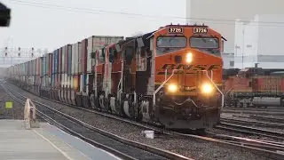 My best BNSF catches of 2024! (Part 1 of 4) CSX SD70MAC, DOZENS of hornshows, good horns, and more!