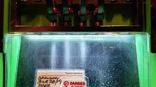 Subaru STi ID1050X injectors spray pattern test at Toronto Injectors