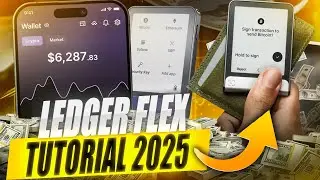 🟡LEDGER FLEX: COMPLETE TUTORIAL | SAVE AND EARN CRYPTOCURRENCY DAILY🟡