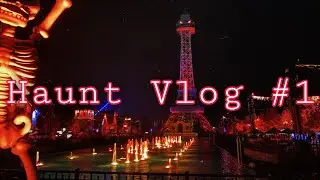 Kings Island Halloween Haunt Vlog #1