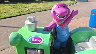 Jolly Roger Barney Tractor Coin Operated Kiddie ride