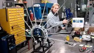 Cable-Controlled Peacock Tail Feather Mechanism