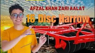 Harrow 16 Disc  complete Making process|Harrow Rotavator 2026 model 