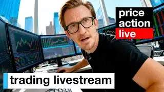 BLOODBATH in Precious Metals | Price Action Live