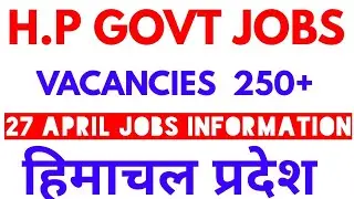 27 APRIL 2019 || Latest Govt Jobs // H.P Staff Nurse Recruitment 2019 // No Exam // Direct Interview