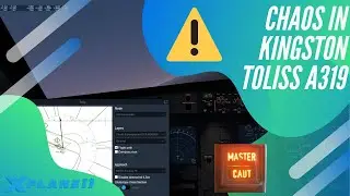 Chaos in Kingston | The plane that kept failing | ToLiss A319 | Extreme Piloting Episode 3