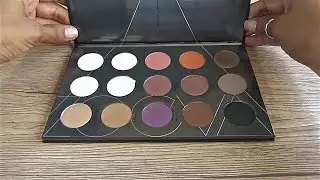 Zoeva Warm Spectrum Eyeshadow Palette Swatches | LatteGirl
