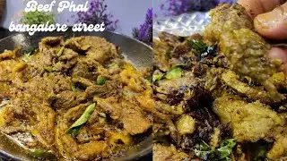 Bangalore Street Beef Pepper phal||beef pepper phal Bangalore style 
