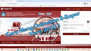 CARA MENGONLINEKAN E RAPOR 2025.1