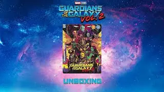 Marvel Studio's Guardians of the Galaxy VOL 2 4K Zavvi Exclusive  Mondo X Steelbook Unboxing