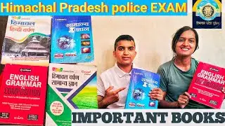 Hp Police exam k liye best books with English topics #hppolice #police#study #motivation