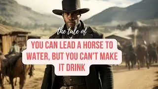 You Can Lead a Horse to Water, But You Can't Make it Drink - Story & Meaning