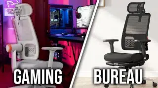 Chaise ERGONOMIQUE pour le GAMING mais aussi pour le BUREAU !