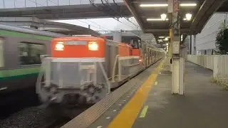 東急5080系 5186F 甲種輸送 相模原駅通過