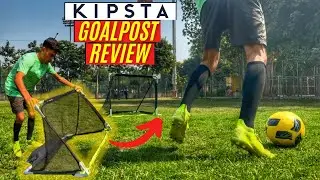 KIPSTA GOAL POST REVIEW //BEST GOALPOST UNDER 2000RS IN INDIA //GOALPOST UNBOXING AND REVIEW
