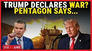 LIVE: Trump DECLARES WAR On IRAN? US Military EMERGENCY Briefing At Pentagon Amid Houthi Strikes
