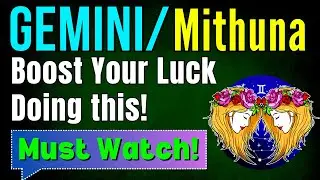 ♊ Gemini - Boost Your Luck Effortlessly with this! An Astrology Secret!