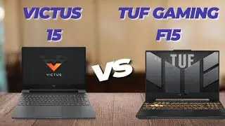 HP Victus 15 (2025) против Asus TUF Gaming F15 (2023) | Сравнение игровых ноутбуков