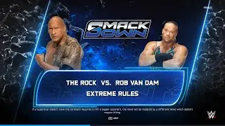 ПОЛНЫЙ МАТЧ: Рок против Роба Ван Дама | Матч за титул WCW: Raw, 24 сентября 2025 года