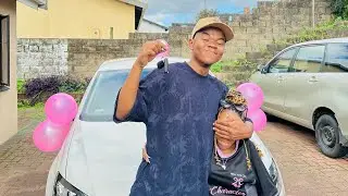 I surprised her with her dream car