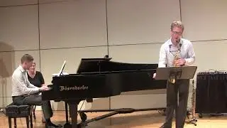 Claude Pascal Sonatine for alto saxophone and piano