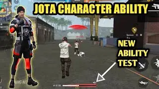 New Jota Character Ability  After  Update || Best Character In Free Fire || Jota Ability Test
