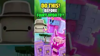 *QUICK* DO THIS NOW! BEFORE The FAIRY UPDATE!! (PREPARE) Grow A Garden UPDATE #growagarden #roblox