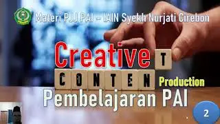 Konsep Dasar Creative Content Production - Pertemuan 2 PJJ PAI SNJ