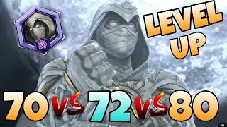 СРАВНЕНИЕ УРОВНЕЙ 70&ndash;80 с ЛУННЫМ РЫЦАРЕМ // WBL // MARVEL FUTURE FIGHT // MFF // F2P