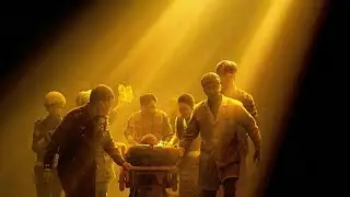 The boy accidentally cut off his arm, and everyone assisted in rescuing him#drama #film #movie