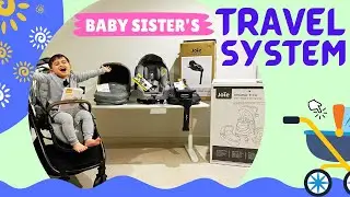 Unboxing Baby Sister's Joie Versatrax E Trio i-Snug Travel System w/ Ramble Carrycot & i-Base Encore