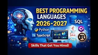 Best Programming Languages for 2026&ndash;2027 (What to Learn + What to Build)