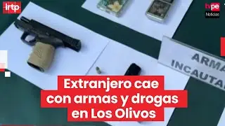 Los Olivos: PNP interviene vivienda y captura a ciudadano extranjero con antecedentes
