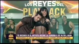 Jesús Alzamora fue el más feliz con el playback de Delly Madrid