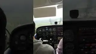 Landing a Cessna 172 at EBKH